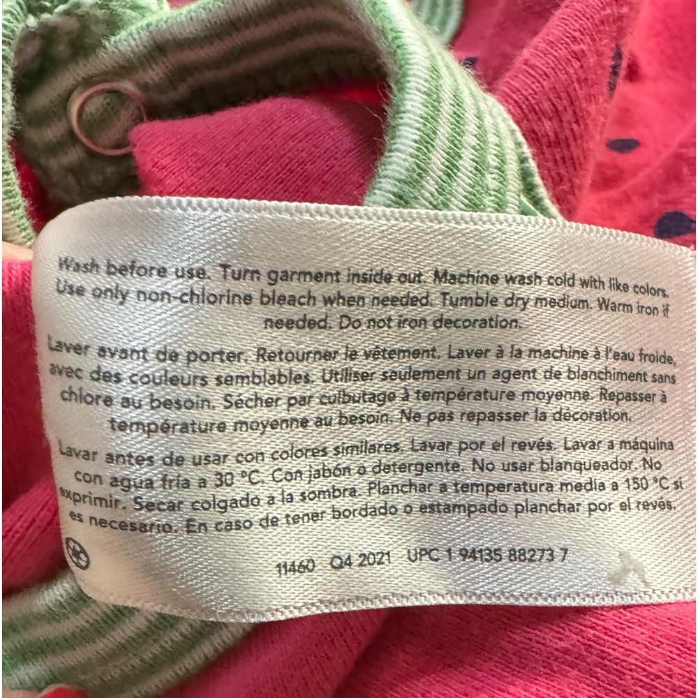 CARTER’S Baby Girl Watermelon Romper - Picture 7 of 7